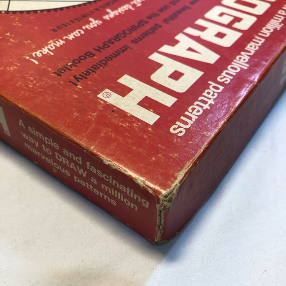 Vintage 1968 Spirograph, missing spool 36, 40 and pens, instructions included - Picture 6 of 16